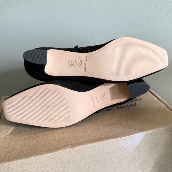 BERNARDO suede black tall knee boots 8.5 NEW kitten‎ heel - Picture 9 of 10